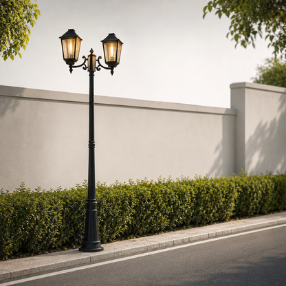 Carson 2-Light Pole Lamp