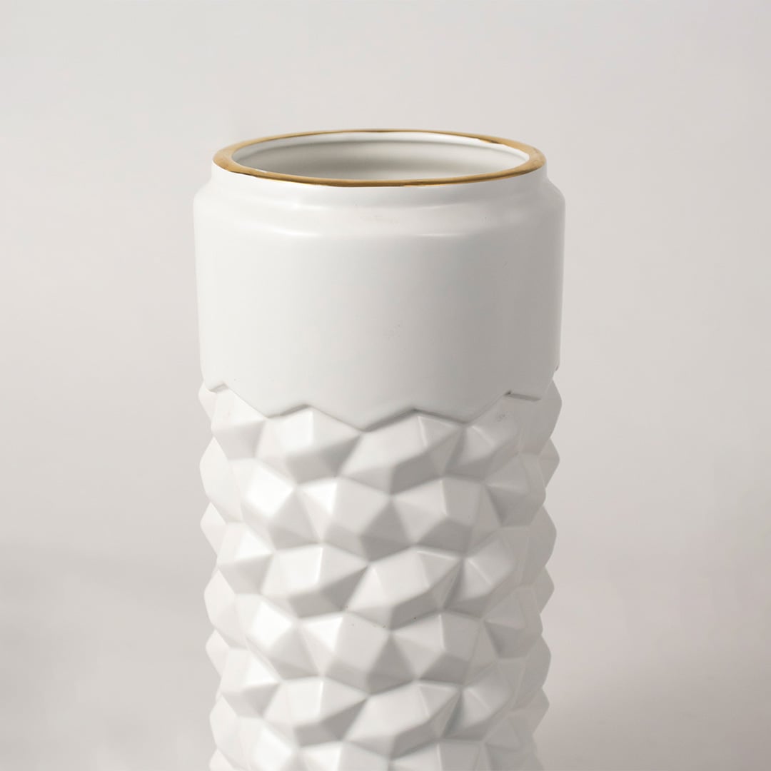 Cascade Vase White - Large