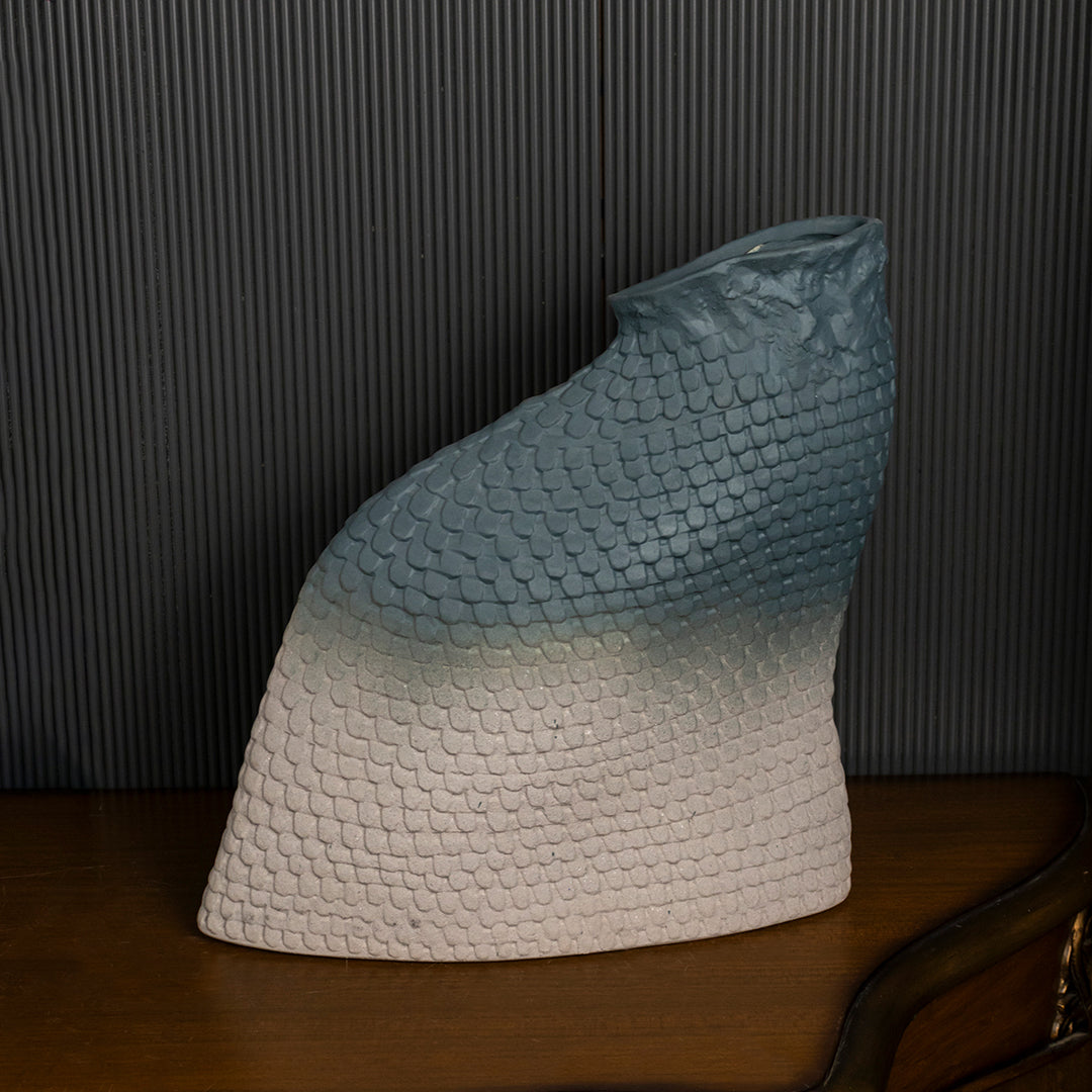 Ceramic Pot Double Shade Vase