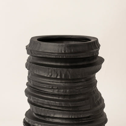 Ceramic Table Vase - Black