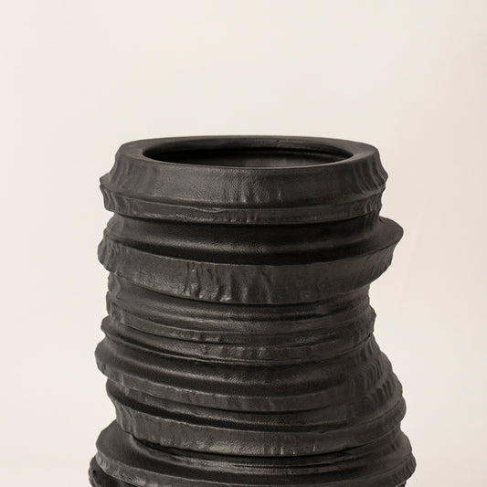 Ceramic Table Vase - Black