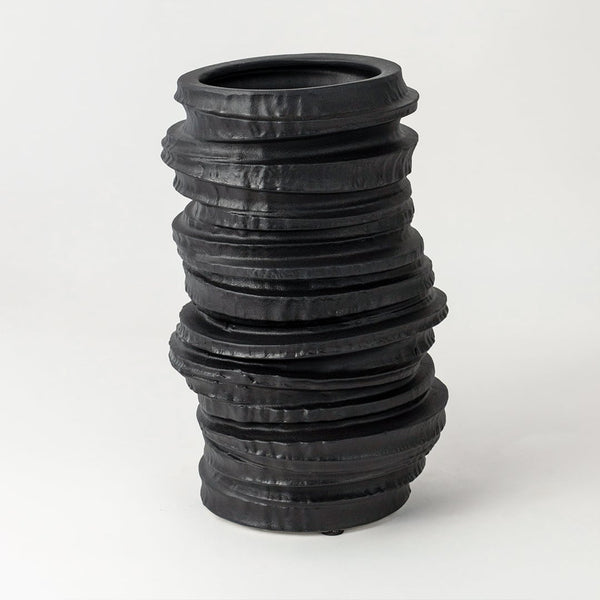Ceramic Table Vase - Black