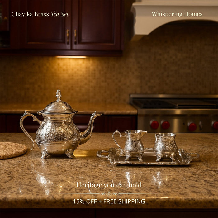 Chayika Brass Tea Set