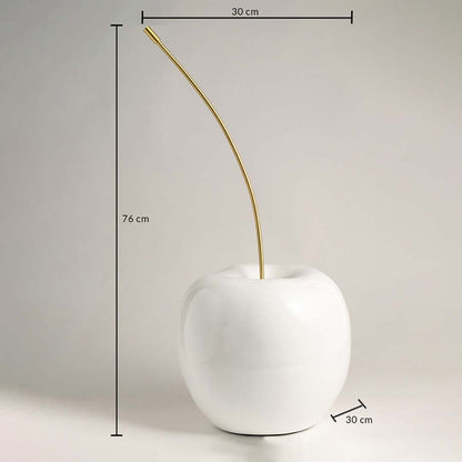 Dimensions of the White Cherry Decor are 76 cm in height and 30 cm in width ideal for large statement décor in modern living rooms.