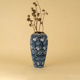 Chinese Blue Retro Vase - Large