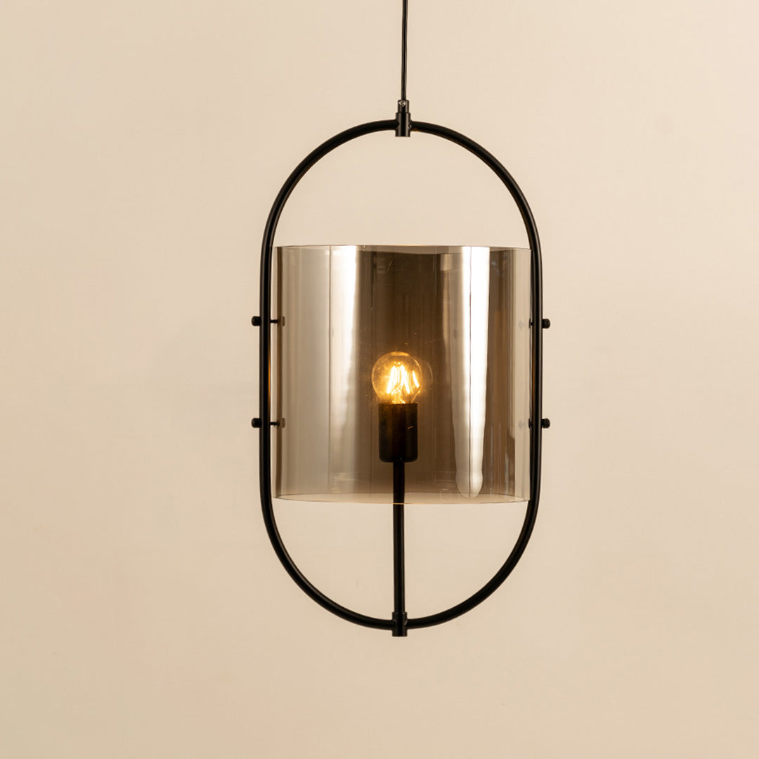 Chinese Lantern Pendant Light- Chrome