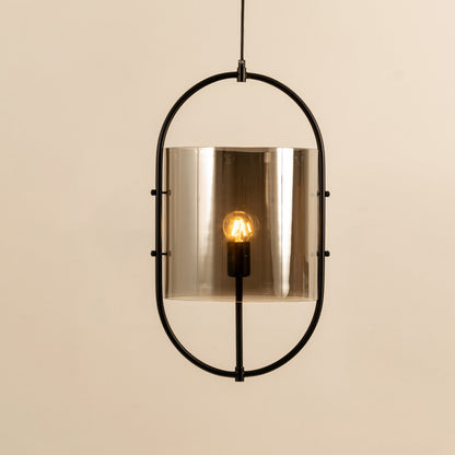 Chinese Lantern Pendant Light- Chrome