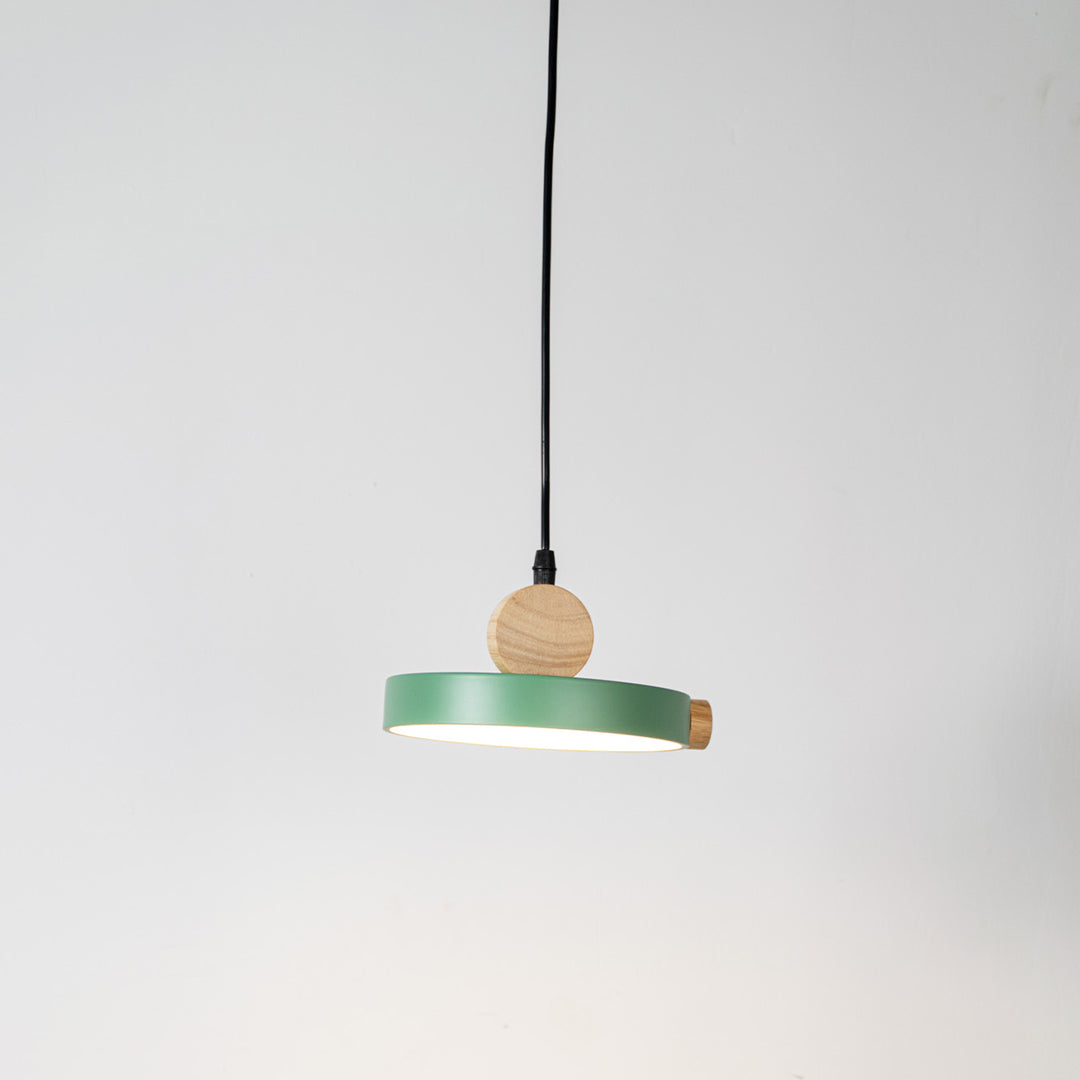 Circle Pendant Nordic Light - Green