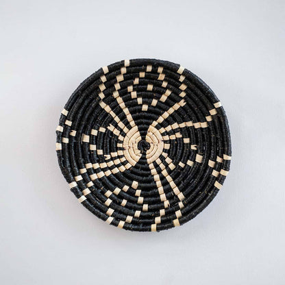 Midnight Bloom Sabai Wall Basket - Style B