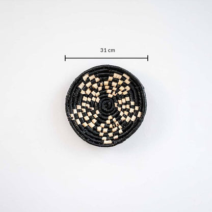 Midnight Bloom Sabai Wall Basket - Style D