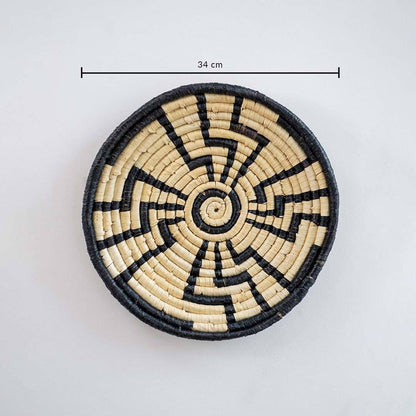 Midnight Bloom Sabai Wall Basket - Style E