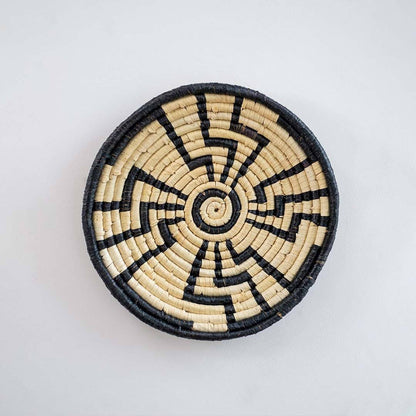 Midnight Bloom Sabai Wall Basket - Style E