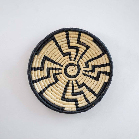 Midnight Bloom Sabai Wall Basket - Style E