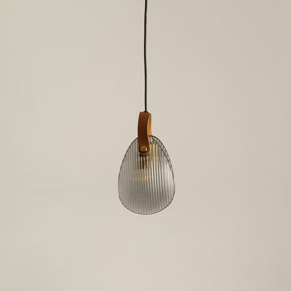 Conch Shell Hanging Light - Smoky