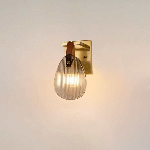 Conch Shell Wall Light - Smoky