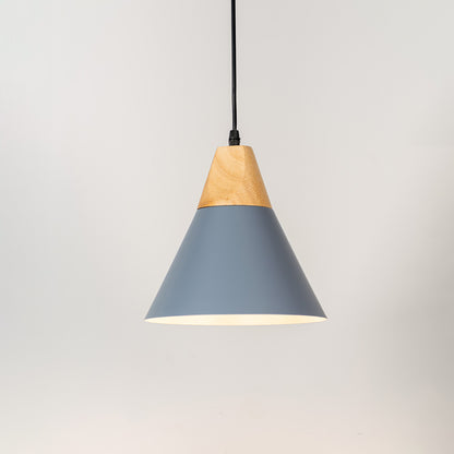 Cone Pendant Light - Grey