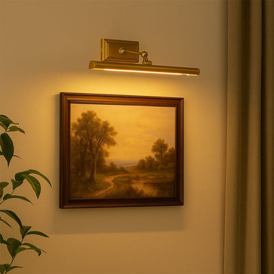Conifer Adjustable Picture Light - Gold