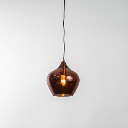 Contemporary Style Glass Pendant Light - Large