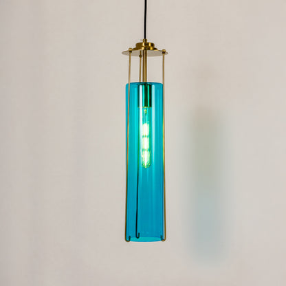 Coral Tree Glass Pendant Light - Blue