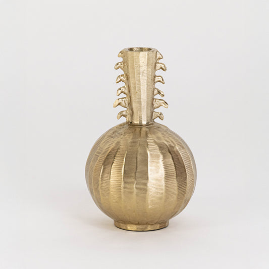 Corsica Brass Vase