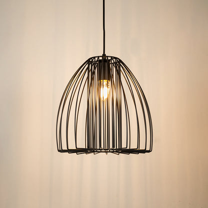 Cranbrook Geometric Pendant Light - Black