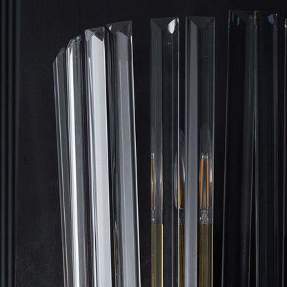 Luxury Royal Crystal Glass Modern Gold Metal Wall Sconce