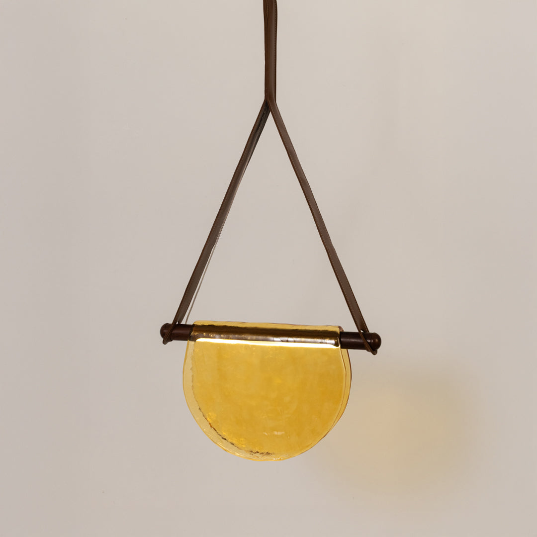 Dali LED Glass Pendant Light - Amber