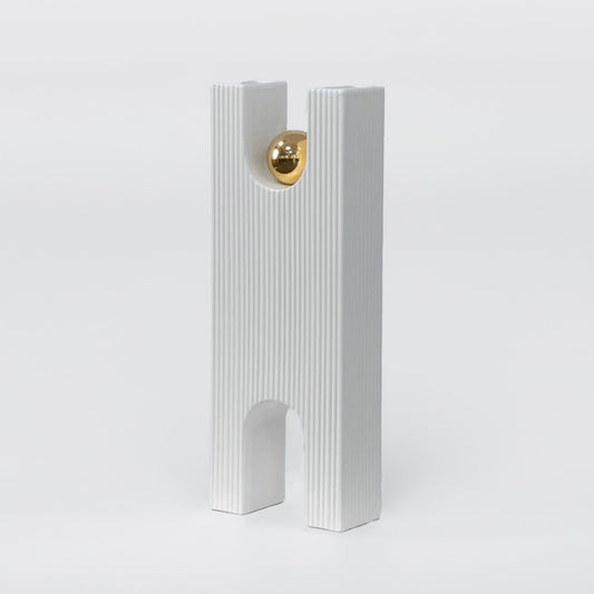 Darya Deco Vase - White