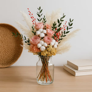 Delicata Dried Flower Bouquet