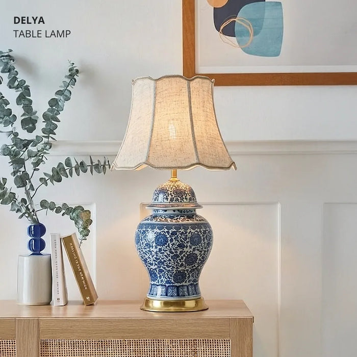 Delya Ceramic Table Lamp