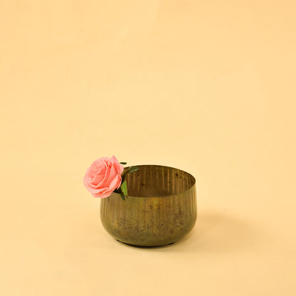 Dhaara Vase - Gold Large