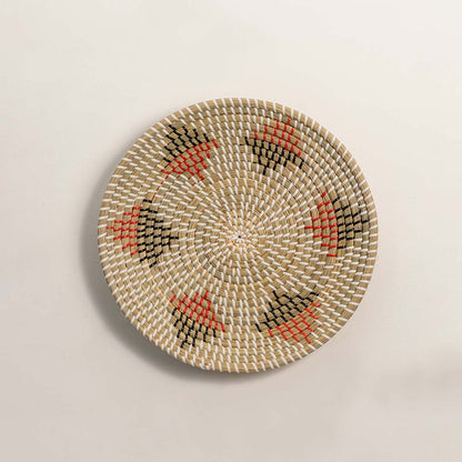 Diyama Multi-Patterned Handwoven Wall Basket