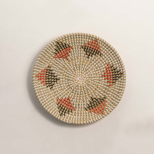 Diyama Multi-Patterned Handwoven Wall Basket