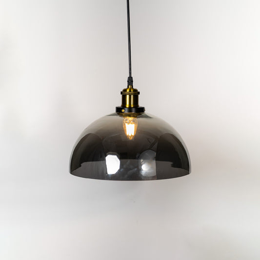 Dome Hanging Light - Black