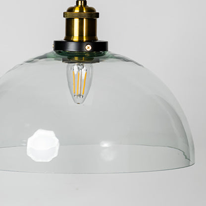 Dome Hanging Light - Transparent