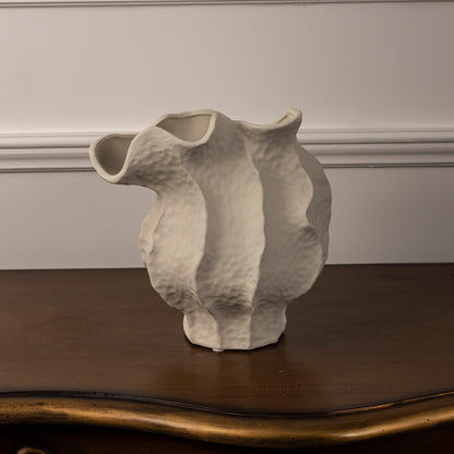 Doof White Table Ceramic Vase