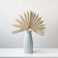 Beige dried palm leaf styled in a warm natural home setup adding soft earthy texture to modern interior decor.