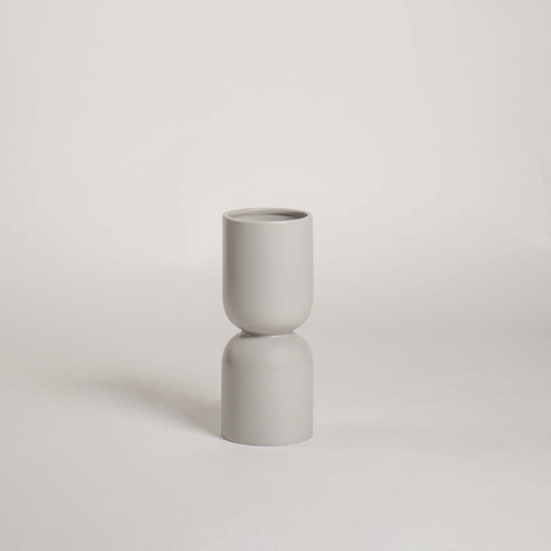 Elio Vase - Grey