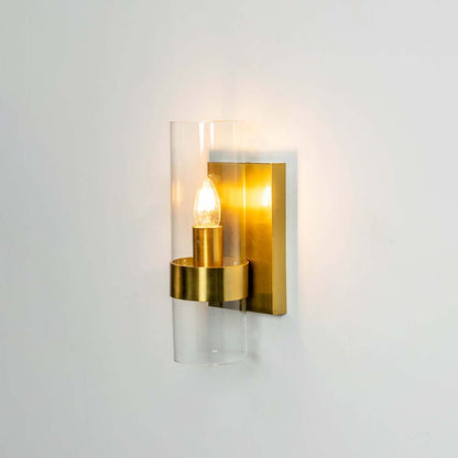 Enchant Cylindrical Glass Modern Wall Mounting Lamp