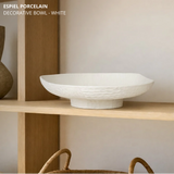 Coral Mollusk Ceramic Bowl - Off White