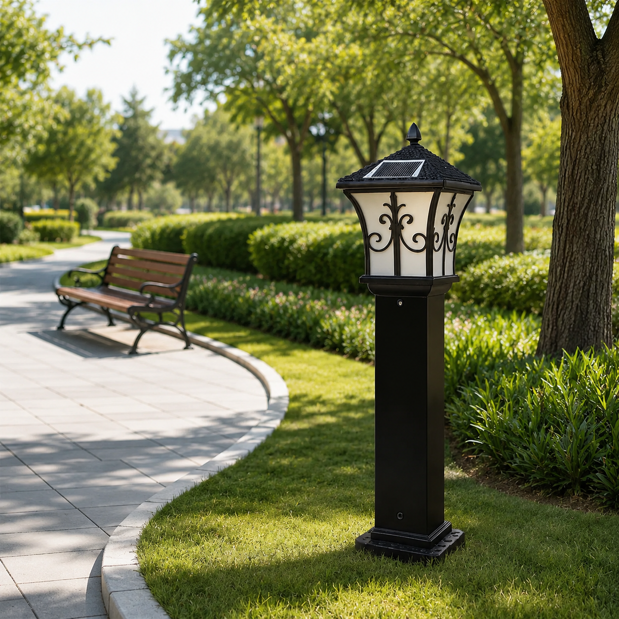Fairy Outdoor Solar Pole Light