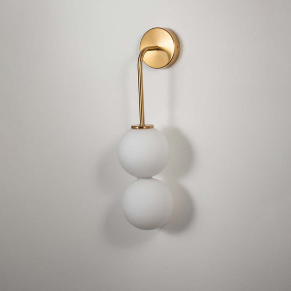 Filigree Metal Wall Light - Golden