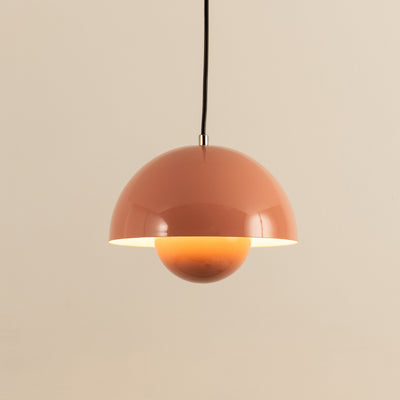 Flowerpot Pendant Light - Pink