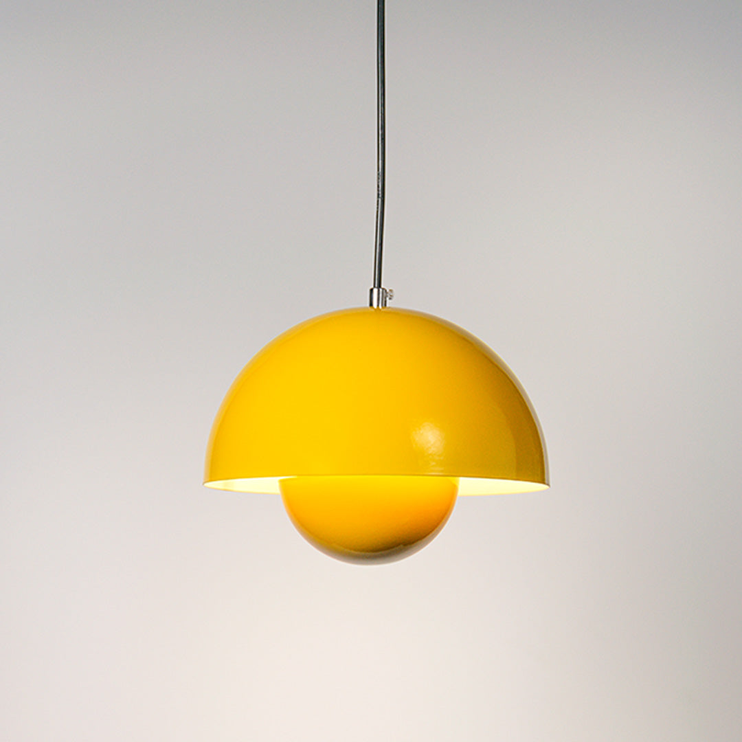 Flowerpot Pendant Light - Yellow