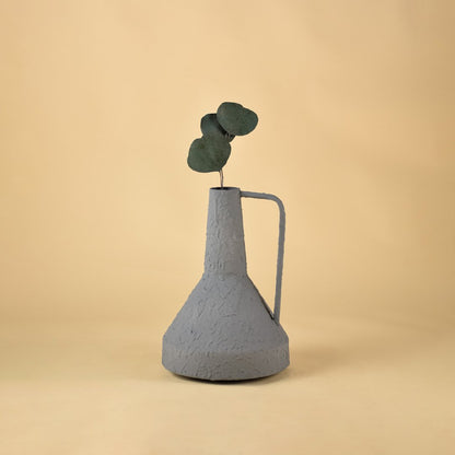 Funnel Vase - Dark Grey