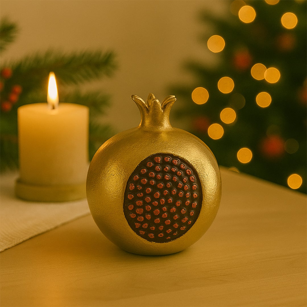 Garnet Pomegranate Decorative Object Large Main Lifestyle
