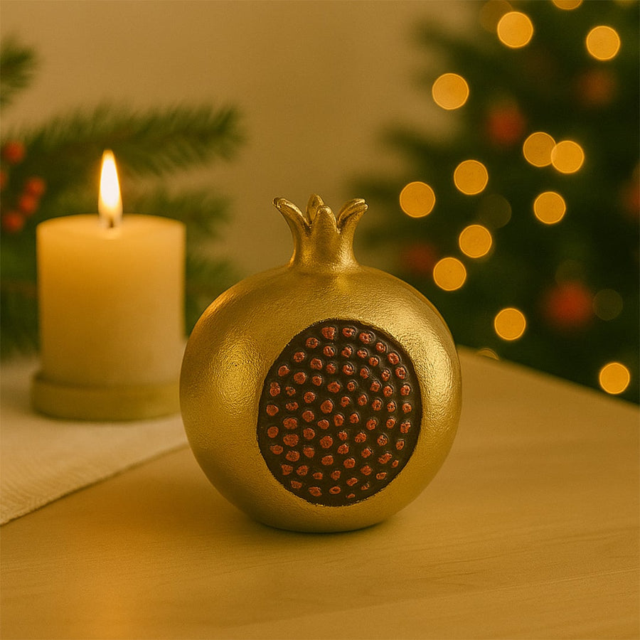 Garnet Pomegranate Decorative Object Large Main Lifestyle