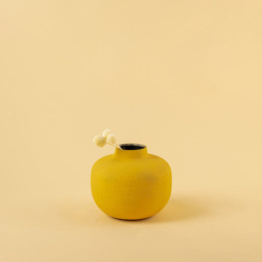 Gharvi Vase - Yellow