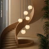 Gilded Ball Pendant Light