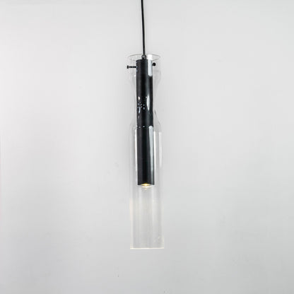 Glass Rod Hanging Pendant Light